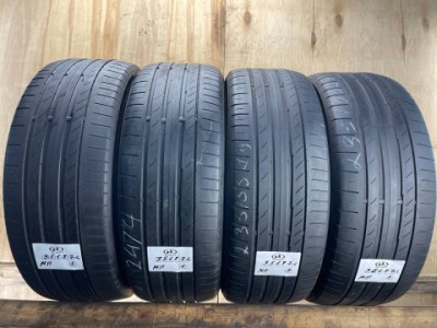 235/55/19 CONTINENTAL CONTISPORTCONATCT 5 Летние бу