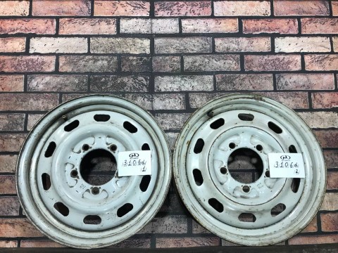 Диски штампованные  Б/У 6*R16  PCD 5*139.7 DIA 118 ET 45