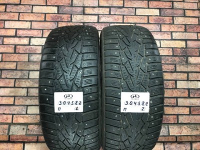 225/55/17 NOKIAN TYRES HAKKAPELIITTA 7 Зимние шипованные бу