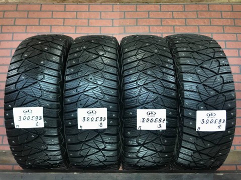 215/65/16 DUNLOP ICE TOUCH Зимние шипованные бу