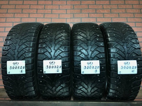 195/65/15 NOKIAN TYRES HAKKAPELIITTA 4 Зимние шипованные бу