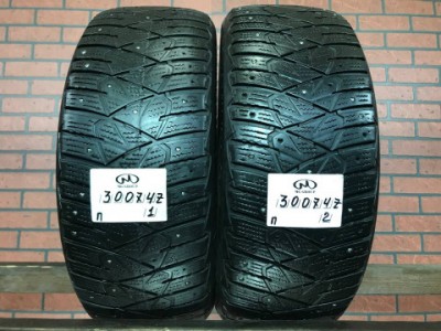 215/55/17 DUNLOP ICE TOUCH Зимние шипованные бу