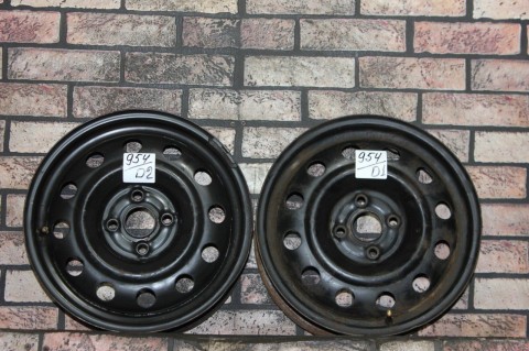 Диски штампованные  Б/У 6*R15  PCD 4*139.8 DIA 55 ET 60