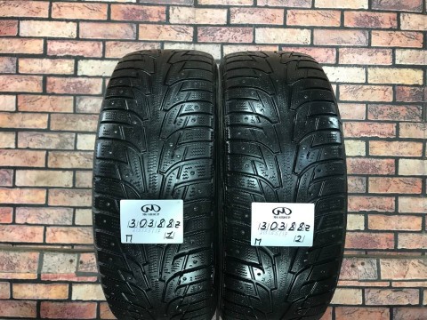 215/55/17 HANKOOK WINTER I'PIKE RS W419 Зимние шипованные бу