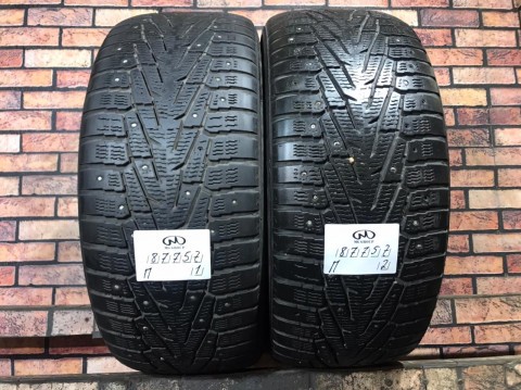 255/55/18 NOKIAN HAKKAPELIITTA 7 Зимние шипованные бу