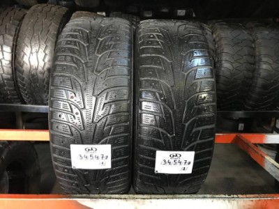 215/55/17 HANKOOK WINTER I'PIKE RS W419 Зимние шипованные бу