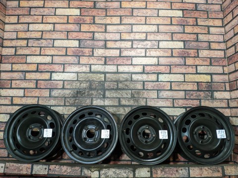 Диски штампованные  Б/У 6*R15  PCD 4*108 DIA 64 ET 40