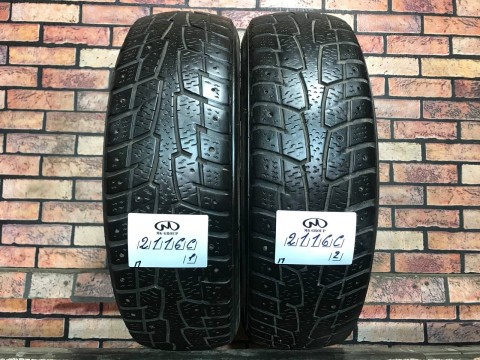 195/70/15 HANKOOK I'PIKE LT Зимние шипованные бу