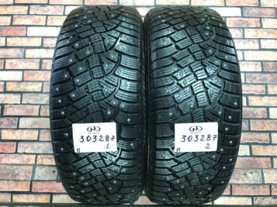 235/55/18 CONTINENTAL ICECONTACT 2 Зимние шипованные бу