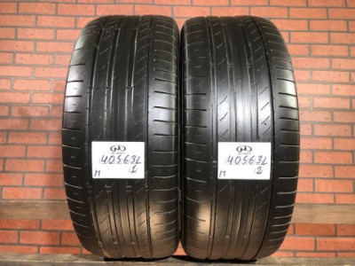 235/55/18 CONTINENTAL CONTISPORTCONTACT 3 Летние бу